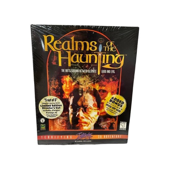 Realms of the Haunting PC Game Sealed New 1996 Vintage